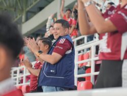 Munafri-Aliyah Saksikan PSM Hajar Persija 2-0 di Parepare