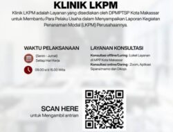Permudah Layanan, DPM PTSP Makassar Hadirkan Klinik LKPM bagi Pelaku Usaha
