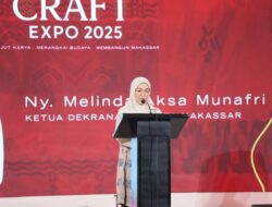 Ketua Dekranasda Kota Makassar Resmi Buka Makassar Craft Expo 2025: Momentum Kebangkitan Industri Kreatif Lokal