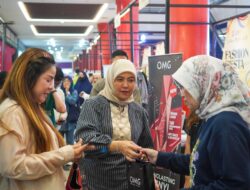 Perkuat Ekosistem UMKM, Aliyah Mustika Ilham Kunjungi Tenant Kuliner Fashion Fiesta