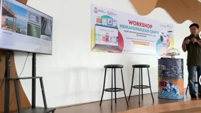 Lewat Ruang Seru MCH, Dinas Pariwisata Makassar Gelar “Workshop” Memaksimalkan Canva”