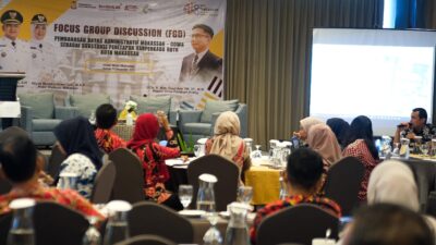 Distaru Makassar Gelar FGD RDTR: Tegaskan Batas Kota Makassar dan Gowa