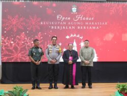 Perayaan Natal 2025 Kondusif, Munafri: Makassar Aman karena Toleransi dan Kebersamaan