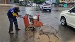 Respons Cepat Wali Kota Munafri, Jalan Berlubang di Veteran Selatan Diperbaiki