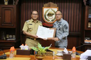 Teken Kerjasama dengan Pemkot Makassar, Bakamla RI Tertarik dengan War Room, Ingin Bekap Deteksi Dini Bencana Laut