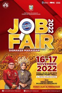 Disnaker Makassar Gelar Job Fair November 2022, Buka Kesempatan Kerja bagi Disabilitas