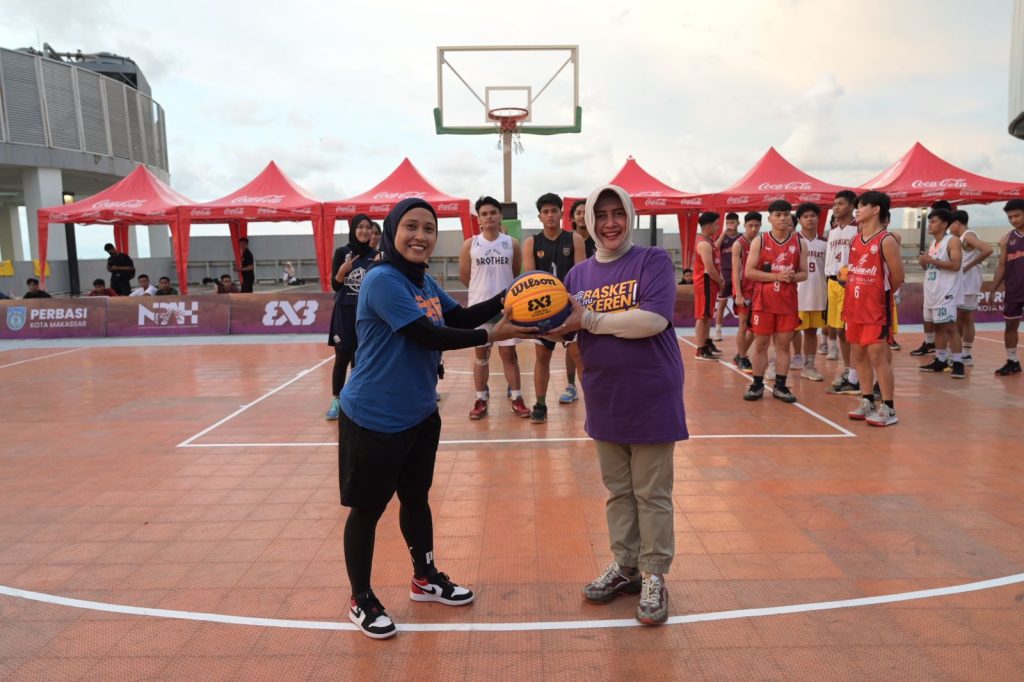 Lewat Nipah Basketball South Sulawesi Series, Istri Wali Kota Makassar Harap Lahir Bibit Atlet Baru