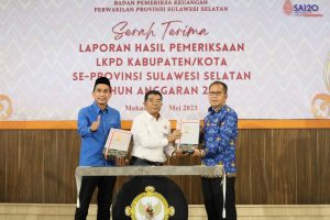 Pemkot Makassar Kembali Raih Predikat WTP dari BPK