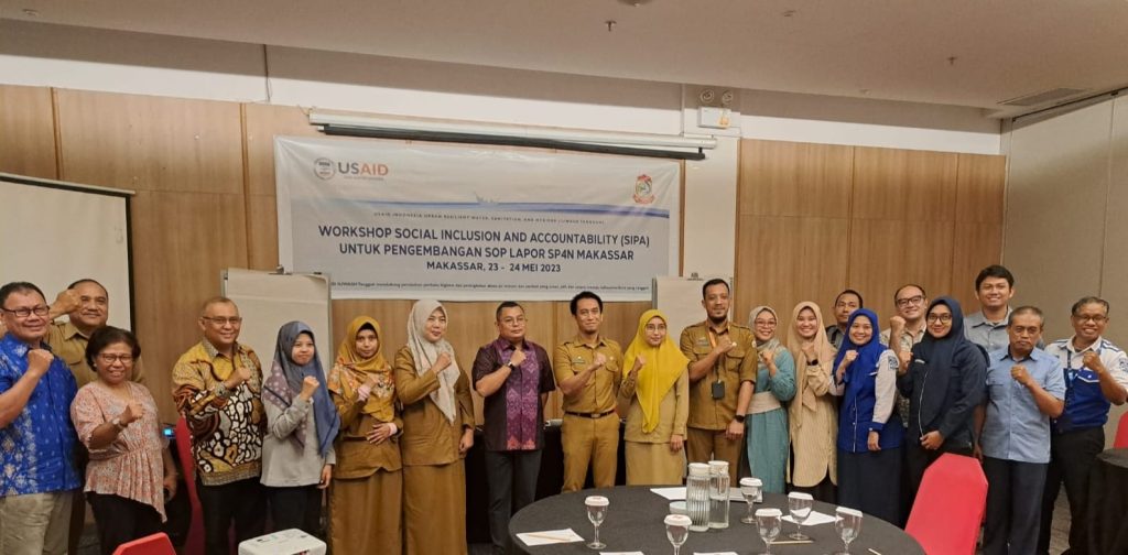 Pemkot Makassar Perkuat SOP SP4N Lapor Lewat Workshop bersama USAID IUWAS Tangguh