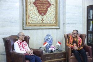 Menteri Singapura Masagos Zulkifli Temui Danny Pomanto, Bahas Ini