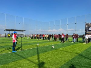 Jajal Lapangan Hijau bersama Kapolrestabes, Danny Pomanto Cetak Satu Gol