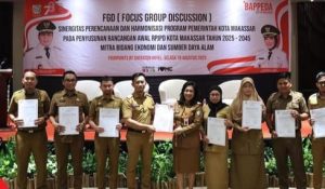Bappeda Gelar FGD Perencanaan dan Harmonisasi Program Pemkot Makassar