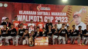 Tim Laston Dinas PU Makassar Juarai Softball Wali Kota Cup 2023