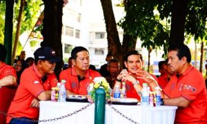 Camat Mamajang Turut Hadiri Pembukaan Turnamen Sepak Bola Walikota Cup Makassar 2023