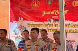 Hadiri Jumat Curhat Polda Sulsel, Camat Mariso: Mempererat Silaturahmi