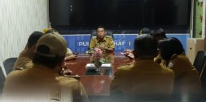 Usai Pimpin Apel Pagi, Camat Mariso Gelar Rapat Koordinasi Bersama Lurah