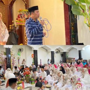Camat Mariso Apresiasi Maulid Nabi di Masjid Nurul Iman Kelurahan Tamarunang