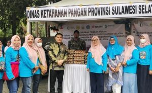 Camat Mamajang Hadiri Gerakan Pangan Murah DKP Sulsel