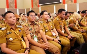 Sukseskan Pemilu 2024, Camat Mamajang Hadiri Rakor Forkopimda Sulsel