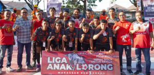 Camat Rappocini Buka Liga Final Turnamen Anak Lorong ‘Soekarno Cup’