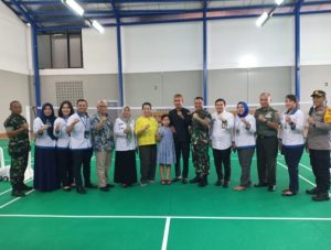 Camat Mamajang Turut Hadiri Grand Opening Sinar Badminton Court