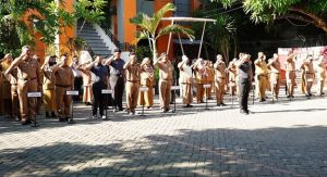 Pemerintah Kecamatan Mamajang Laksanakan Kegiatan Apel Pagi