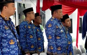 Camat Tamalate Ikuti Upacara ‘HUT KOPRI ke 52’ Lingkup Pemkot Makassar