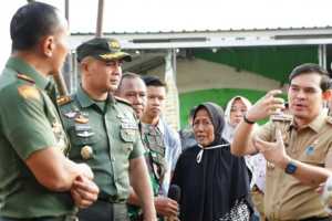 Camat Mamajang Dampingi Pangdam XIV/Hasanuddin Tinjau Pembuatan Sumur Bor untuk Warga Terdampak El Nino