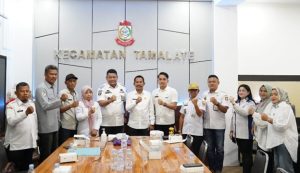 Camat Tamalate Bersama Lurah Maccini Sombala Sambut Kunjungan Tim ‘Studi Tiru’ Pemerintah Polman