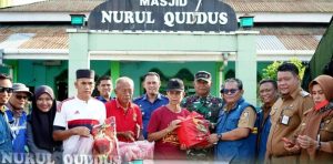 Camat Tamalate Bersama Lurah Jongaya Dampingi Wali Kota Makassar Serahkan Bantuan kepada Korban Kebakaran