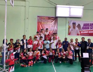 Kecamatan Tamalate dan Tallo Juara Bulutangkis Porkot Makassar 2023