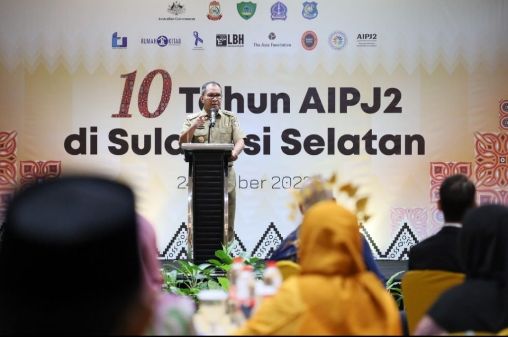 Di Perayaan 10 Tahun AIPJ2, Danny Pomanto Harap Bantu Wujudkan Makassar Kota Inklusi