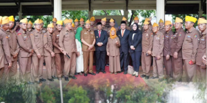 Bapenda Kota Makassar Hadiri Upacara Peringatan Hari Korban 40.000 Jiwa Rakyat Sulawesi Selatan