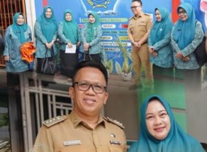 Camat dan Ketua TP PKK Rappocini Terima Kunjungan Tim SMEP TP PKK Makassar
