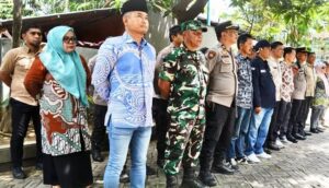 Camat Mamajang Hadiri Apel Siaga Pengamanan TPS