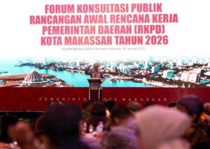 Danny Pomanto Buka Forum Konsultasi Publik Rancangan Awal RKPD Kota Makassar Tahun 2026