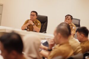 Pj Sekda Irwan Adnan Pimpin Rapat TAPD Tindak Lanjut Inpres Tentang Anggaran