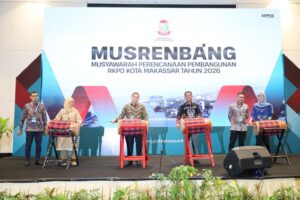 Dorong Pembangunan Inklusif, Musrenbang RKPD 2026 Makassar Tekankan Isu Strategis Sesuai Visi Kota