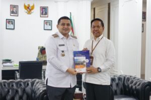 Wali Kota Munafri Bersama Kepala BPS Makassar Bahas Pembangunan Berbasis Data