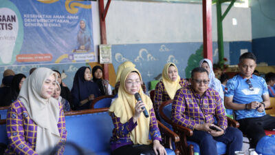 Bunda PAUD Makassar Tinjau Langsung Pemeriksaan Gigi dan Mulut Anak PAUD di TK Hang Tuah