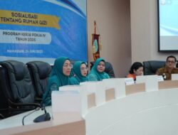 TP PKK Makassar Gelar Sosialisasi Rumah Gizi untuk Kepala Puskesmas dan Petugas Gizi se-Kota Makassar