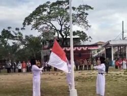 Semarak HUT Kemerdekaan RI ke 80, Warga Bumi Aura Permai Kompak Laksanakan Upacara 17-an