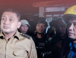 Malam Hari, Kepala Dinas Damkarmat Dampingi Wali Kota Makassar Tinjau Kondisi Kebakaran di Jalan Kandea