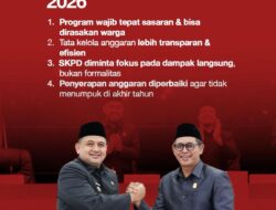 Seluruh Fraksi DPRD Makassar Sepakati APBD 2026, Dukung Program Mulia