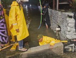 Respon Cepat Pemkot Makassar, 40 Satgas Diterjunkan Atasi Genangan di Jalan Nasional, Kini Surut