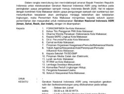 Tindak Lanjuti Instruksi Presiden, Wali Kota Munafri Wajibkan Gerakan ASRI Dua Kali Sepekan di Makassar