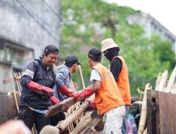 Tempat Jualan Kambing di Bontoala Ditertibkan, Tujuh Lapak Roboh