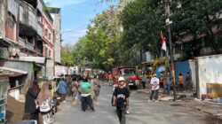 Penertiban 60 Lapak PKL “Cat Kuning” yang Berdiri 30 Tahun di Atas Fasum dan Fasos Berjalan Tertib Tanpa Gejolak