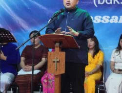 Hadiri HUT KPI Gereja Toraja, Appi: Kota Makassar Dibangun dengan Semangat Kebersamaan