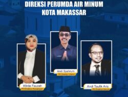 Andi Syahrum Dipercaya Jabat Plt Dirut Perumda Air Minum Makassar